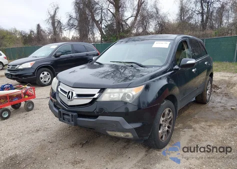 2009 Acura Mdx Technology Package from USA, damaged, VIN 2HNYD28649H505165